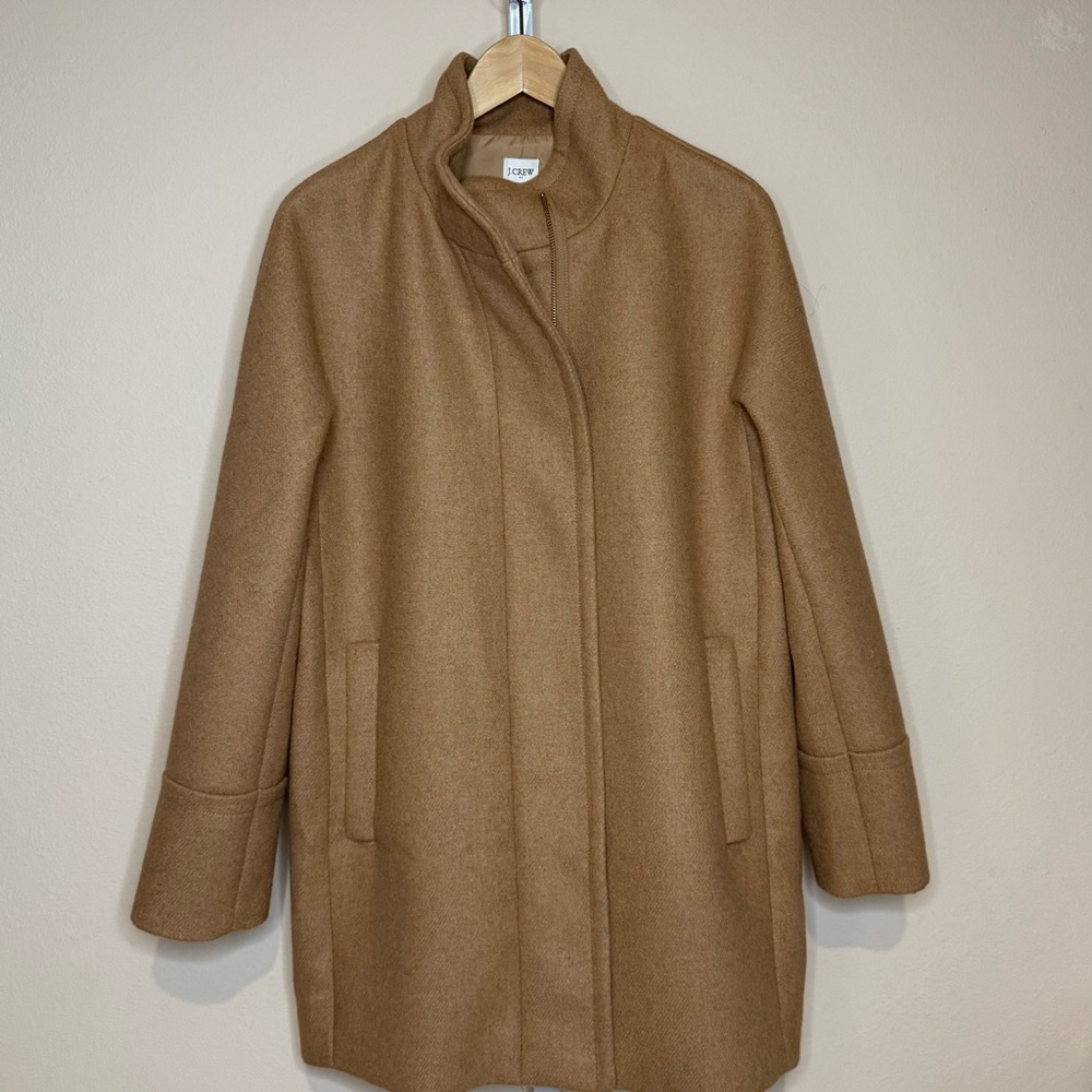 J. Crew Tan Trench Coat